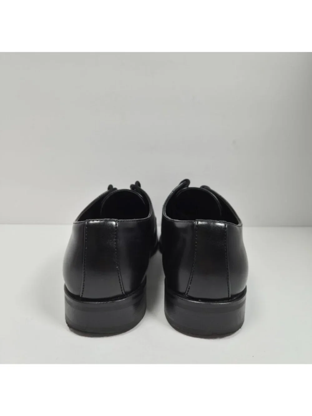 Alfani Ralphie Men's Black Leather Dress Shoes Size 8.5M